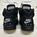 Air Jordan 5 Black Metallic Reimagined Sz 9