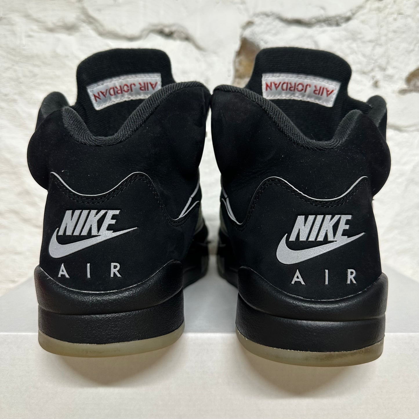 Air Jordan 5 Black Metallic Reimagined Sz 9