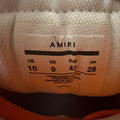 Amiri Orange Skeleton White Cream Sneaker Sz 10 (43)