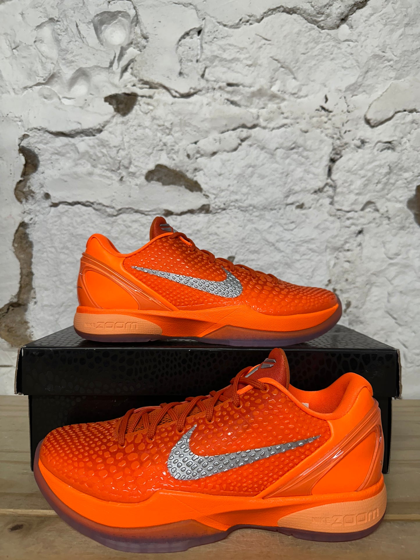 Nike Kobe 6 Protro Total Orange Sz 8 DS