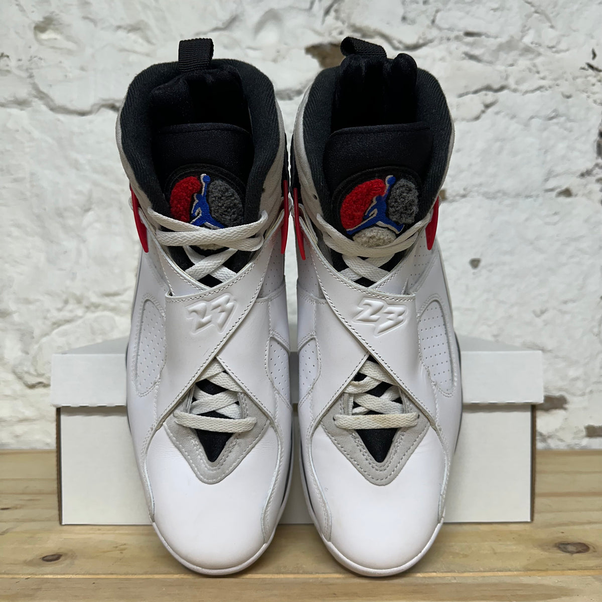 Air Jordan 8 White True Red (2025) Sz 10.5