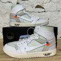 Air Jordan 1 High Virgil Abloh Archive Alaska Sz 9.5