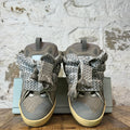 Lanvin Curb White Gray Cream Sneaker Sz 9 (42)