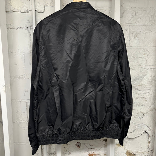 Saint Vanity Black Zip Up Jacket Sz L