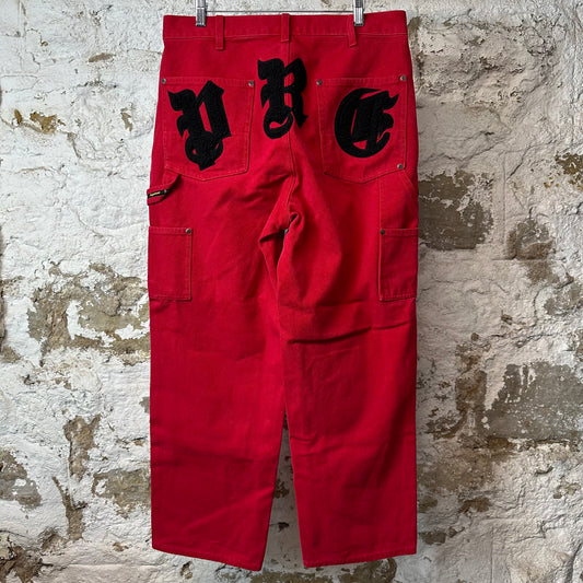 Supreme Old English Double Knee Painter Pants Sz 32
