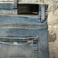 Amiri Blue Bones Blue Denim Jeans Sz 38