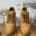 Louis Vuitton Brown Leather Studded Trainer Sneaker Sz 10 (8.5LV)