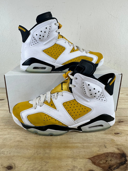 Air Jordan 6 Yellow Ochre Sz 8