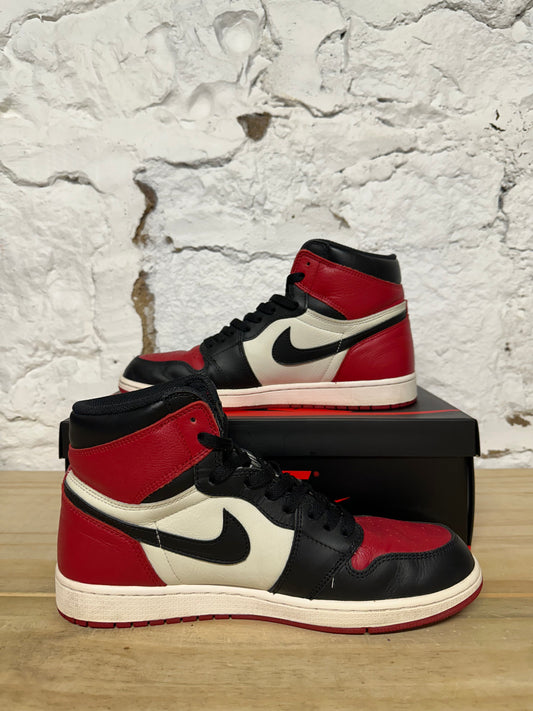 Air Jordan 1 Bred Toe Sz 11