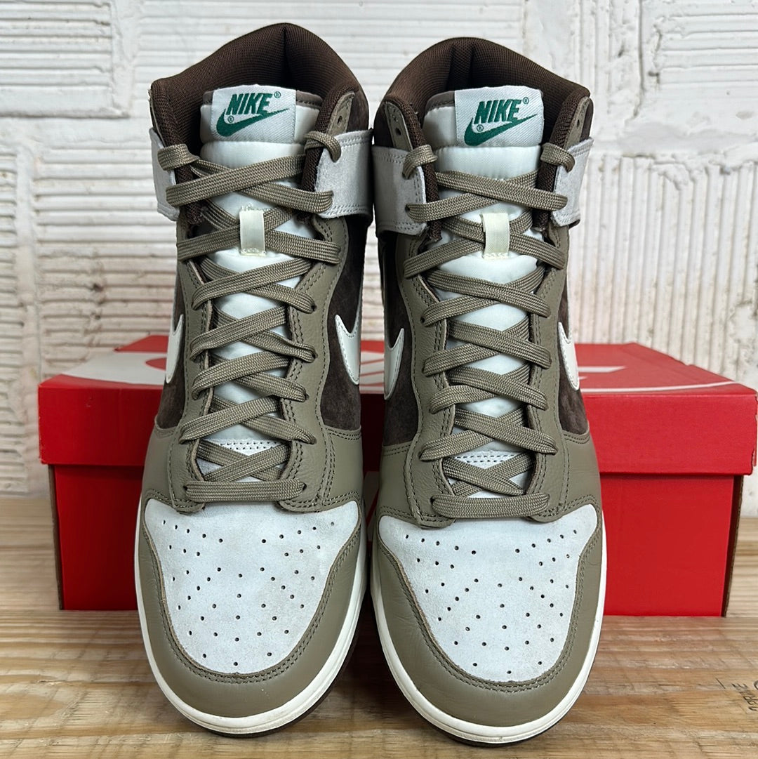 Nike Dunk High Light Chocolate Sz 12