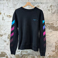 Off White Gradient Arrows Crewneck Black Sz M