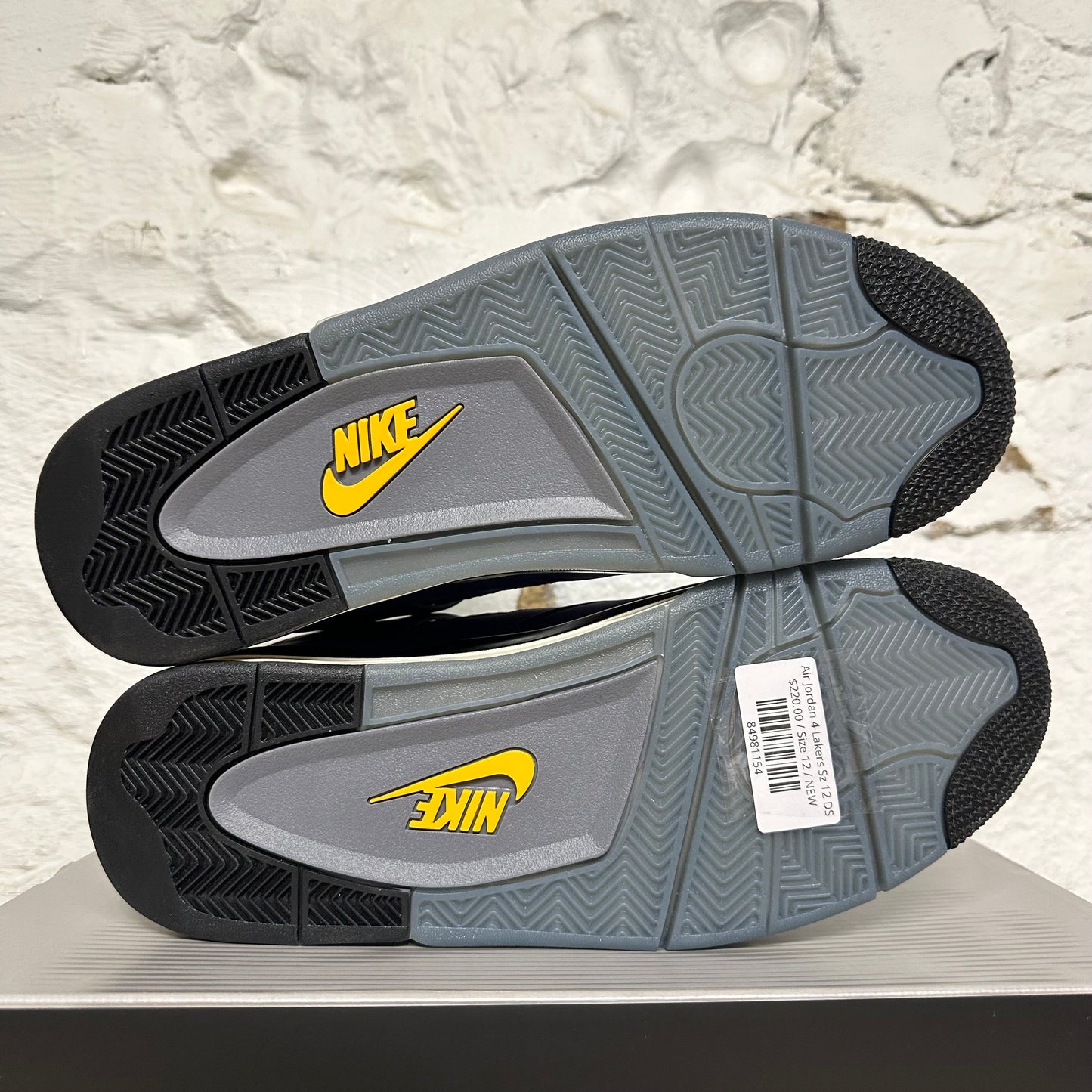 Air Jordan 4 Lakers Sz 12 DS