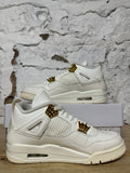 Air Jordan 4 Metallic Gold Sz 8.5 (10W) DS