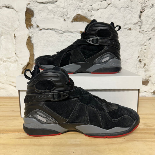 Air Jordan 8 Black Cement Sz 8.5