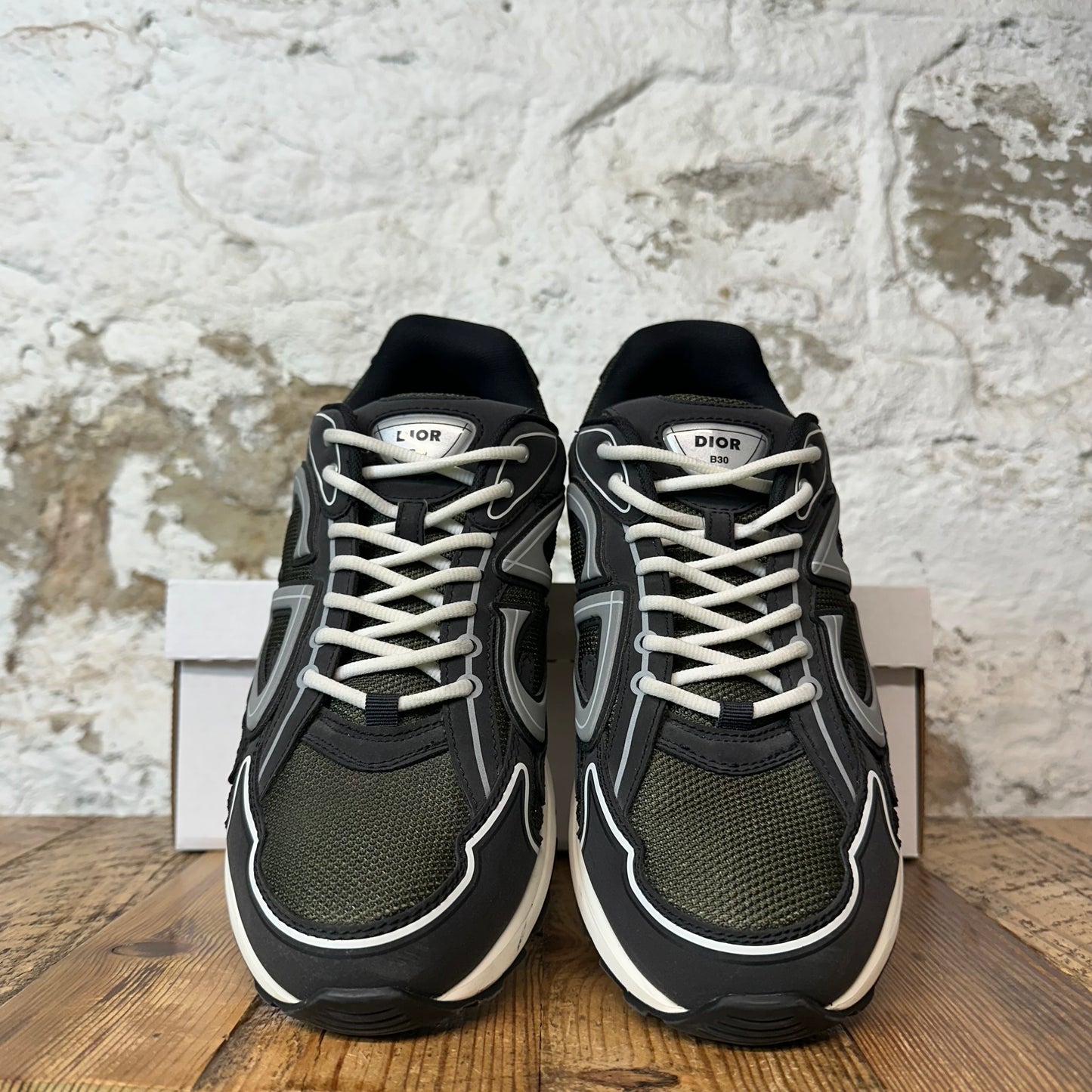 Dior B30 Green Black Grey Sneaker Sz 11 (44)