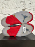 Air Jordan 5 Fire Red Black Tongue (2025) Sz 11.5