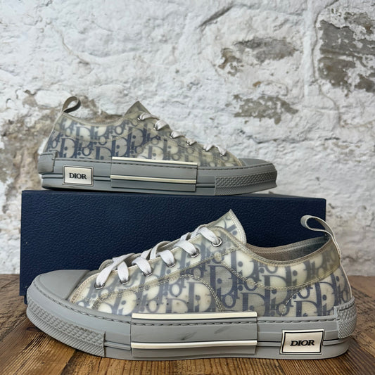Dior B23 Navy Oblique Cream Grey Sneaker Sz 12 (45)