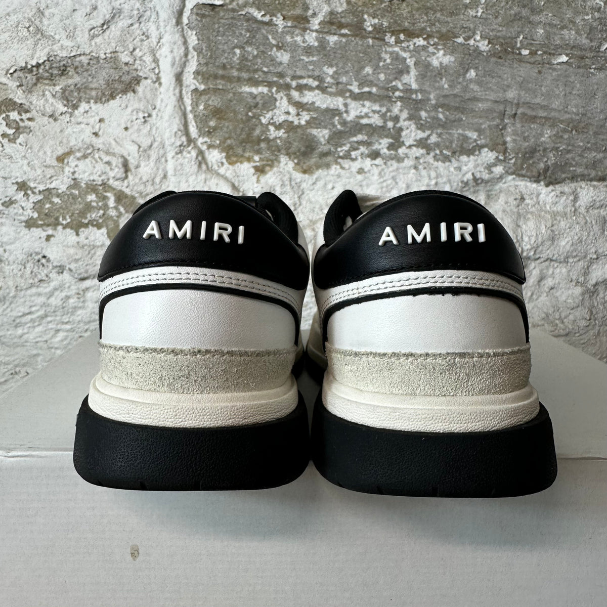 Amiri Classic Logo Black White Sneaker Sz 6.5 (39)