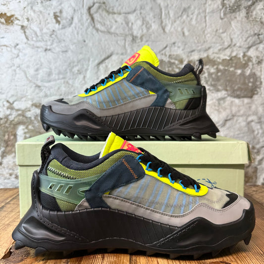 Off-White ODSY 1000 Blue Grey Black Sneaker Sz 10 (43)