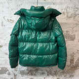 Moncler Wilson Guibbotto Green Puffer Jacket Sz M (2)