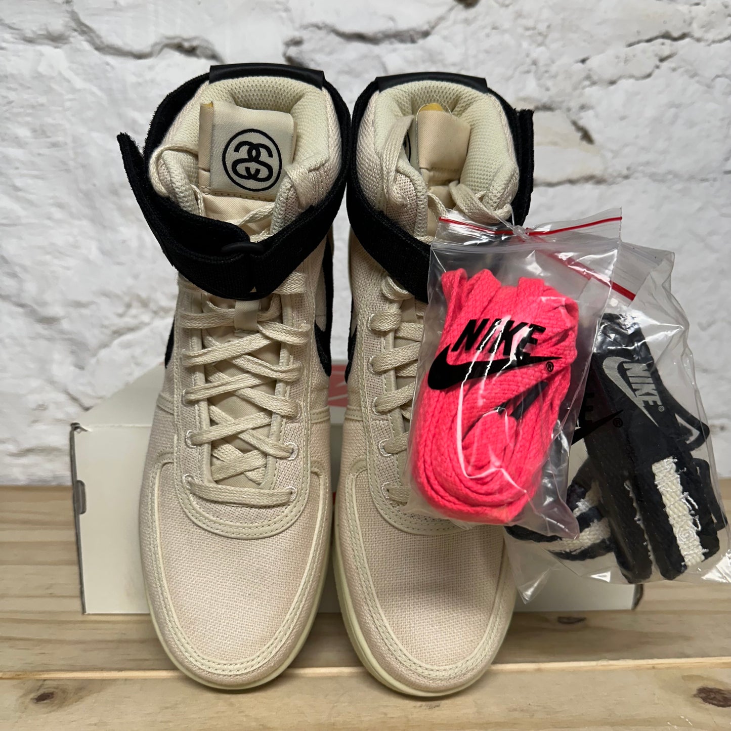Nike Vandal High Stussy Fossil Sz 9 DS