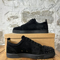 Christian Louboutin Triple Black Spike Sneaker Sz 11 (44)