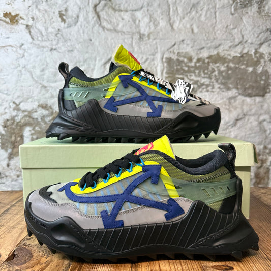 Off-White ODSY 1000 Blue Grey Black Sneaker Sz 10 (43)