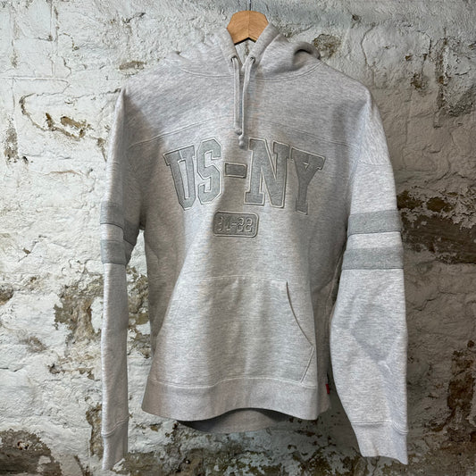 Supreme US NY Hoodie Gray Sz S