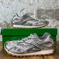 Bottega Veneta Silver White Orbit Sneaker Sz 11 (44)