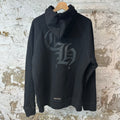 Chrome Hearts Seven-11 Cemetery Crosses Black Hoodie Sz L