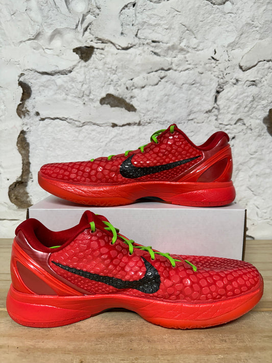 Nike Kobe 6 Protro Reverse Grinch Sz 15