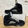 Air Jordan 5 Black Metallic Reimagined Sz 9