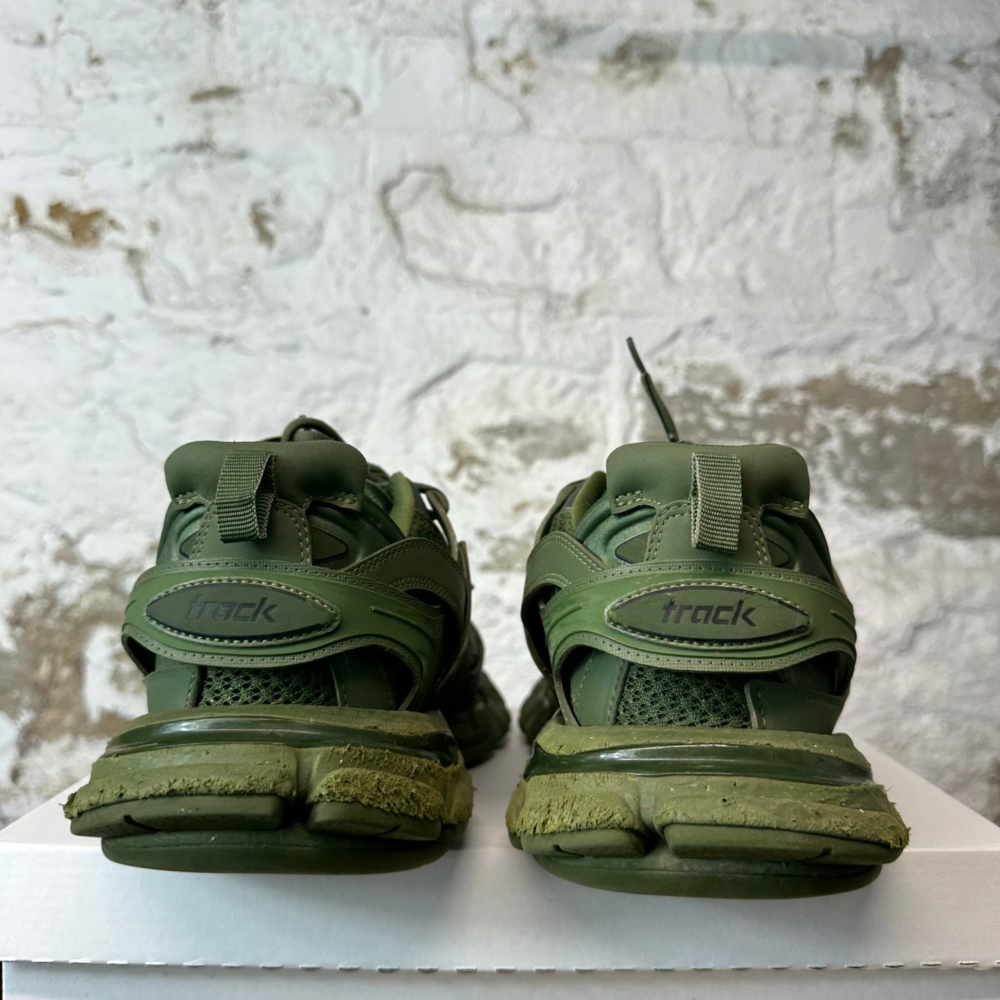Balenciaga Track Runner Triple Green Sneaker Sz 10 (43)