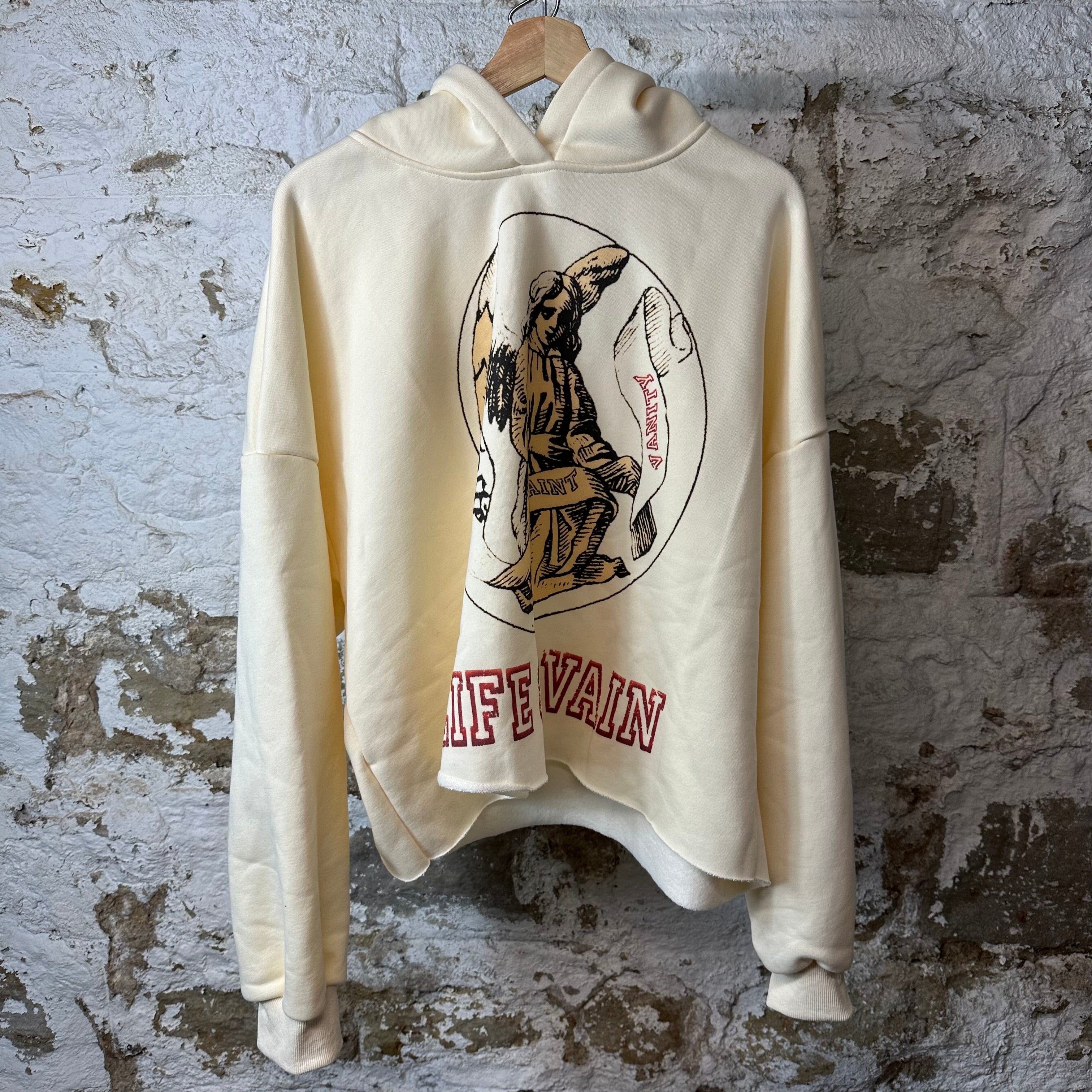Saint Vanity Life Of Vain Cream Hoodie