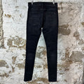 Amiri MX1 Brown Paisley Black Denim Jeans Sz 31