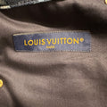 Louis Vuitton Blue Floral Monogram Blue Denim Jeans Sz 34 DS