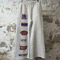 Bottega Desires Logos Sweatpants Grey Sz S