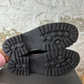 Versace Medusa Insignia Black Leather Boot Sz Sz 10 (43)