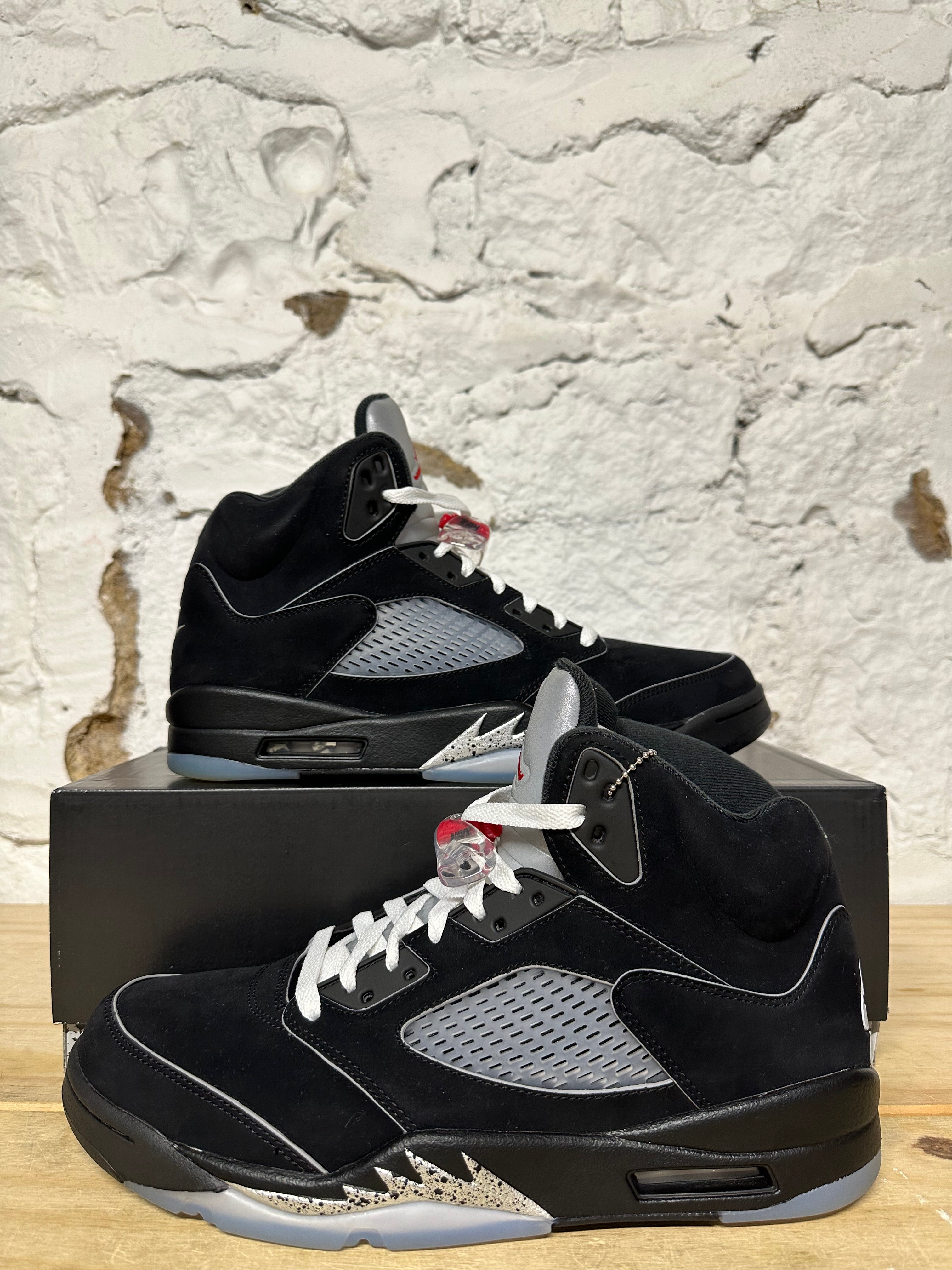 Air Jordan 5 Black Metallic Reimagined Sz 11