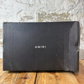 Amiri White Skeleton Black White Sneaker Sz 7 (40)