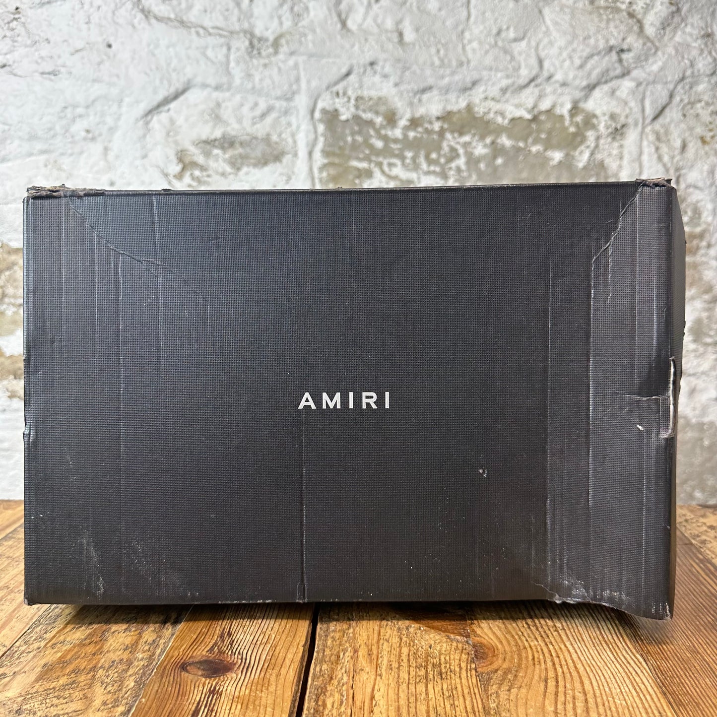 Amiri White Skeleton Black White Sneaker Sz 7 (40)