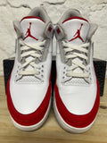 Air Jordan 3 Tinker White University Red Sz 11