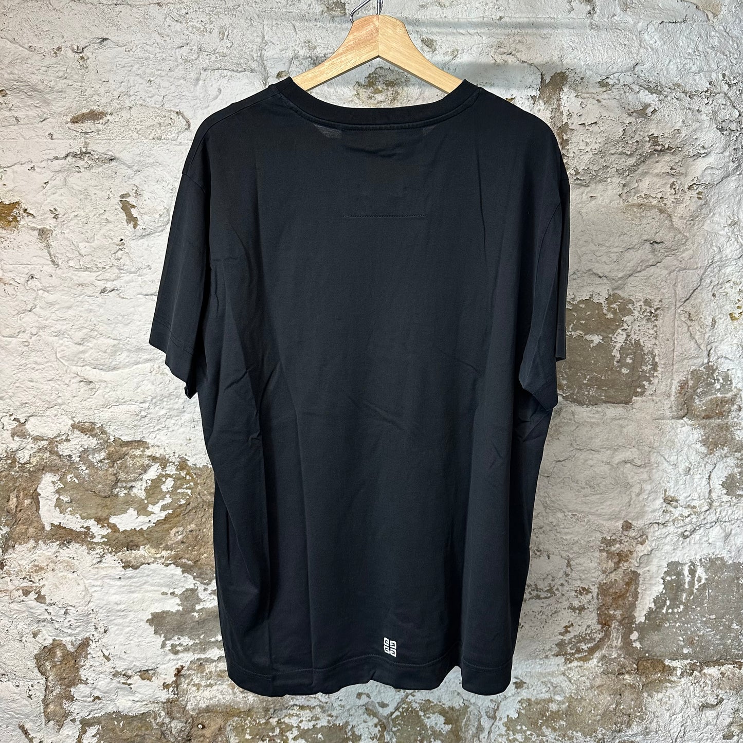 Givenchy Spellout Paris Black T-Shirt Sz L