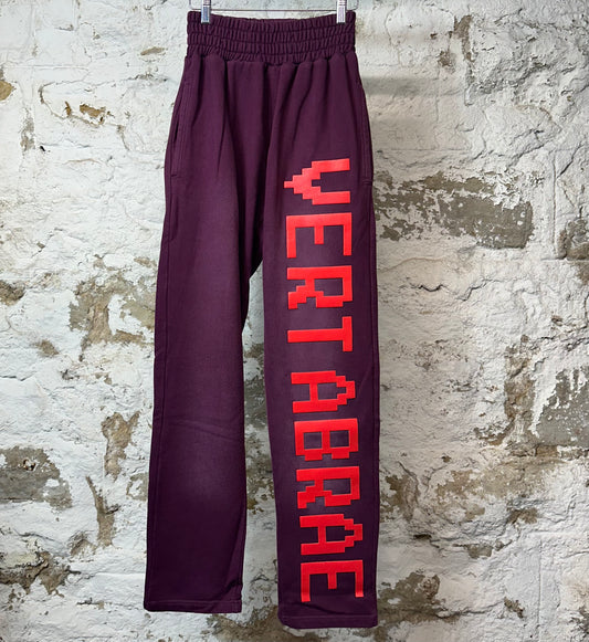 Vertabrae Red Spell Maroon Sweatpants Sz L