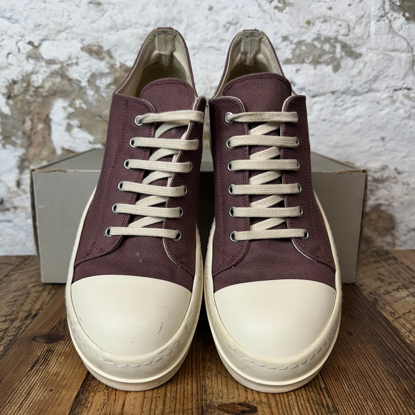 Rick Owens DRKSHDW Mauve Milk Sneaker Sz 9 (42)