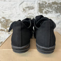Rick Owens Jumbo Lace Black Canvas Sneaker Sz 8 (41)