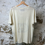 Gucci Gg Logo Spellout T-shirt White Sz M
