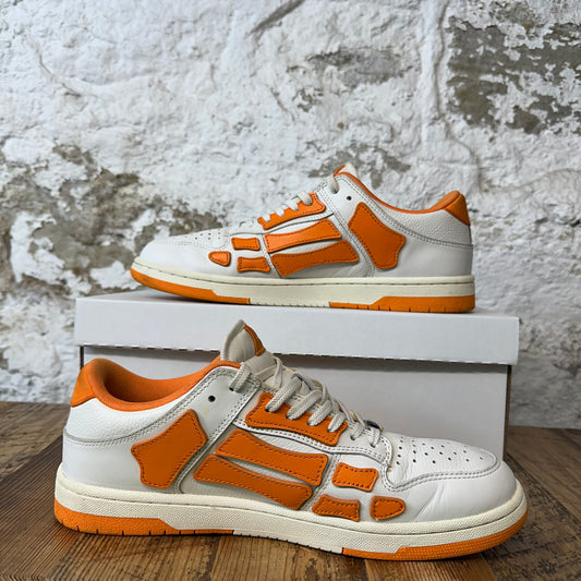 Amiri Orange Skeleton White Sneaker Sz 11 (44) No Box