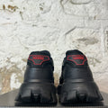 Prada Cloudbust Thunder Triple Black Sneaker Sz 9