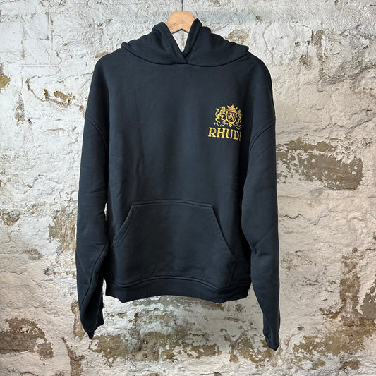 Rhude Cresta Cigar Black Hoodie